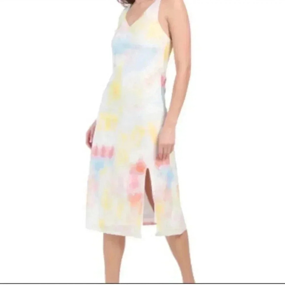 On Twelfth Tye Dye Midi Slip Dress - Picture 1 of 10